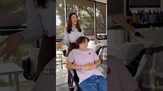 What do y’all think of Sams hair transformation ⁉️😍 #matrixpartner