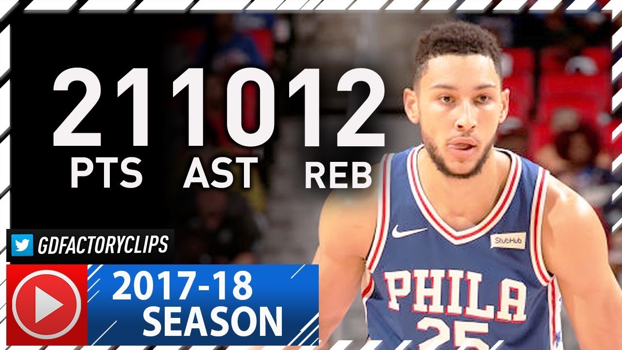 Ben Simmons Just Got His First Triple Double And He Looks Terrifying
