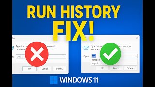 Windows 11 Run History Not Showing Here’s the Quick Fix!