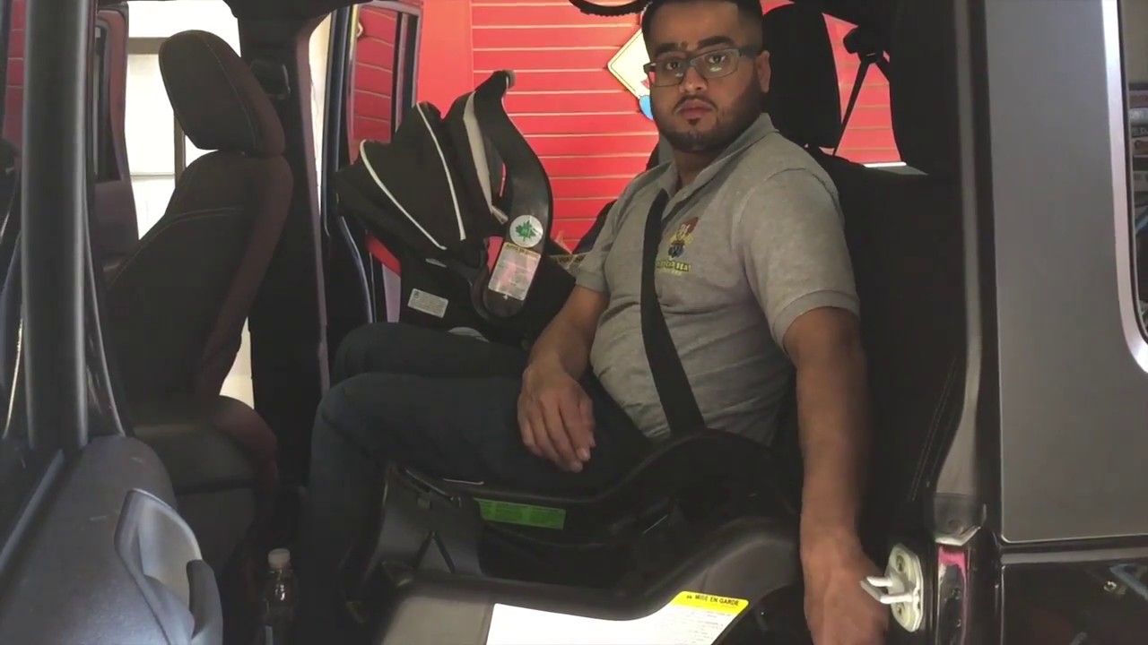 GRACO BABY SEAT Time!!! Step by Step Installation in the JEEP WRANGLER! -  YouTube