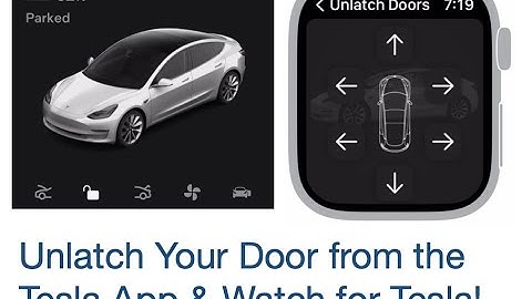 Unlatch Door Feature for Your Tesla