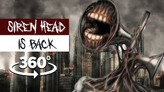 Siren Head is back -  Funny Horror animation | 360 Video