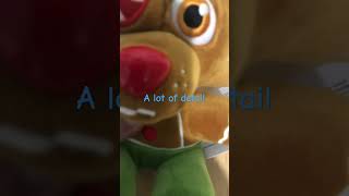 FNAF Gingerbread Foxy Plush Review! #fivenightsatfreddys #chrismas #foxy #plush #review