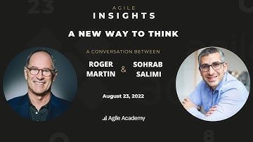 A New Way to Think about Culture | Roger Martin in conversation with Sohrab Salimi