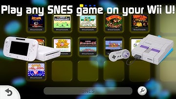 How to play any SNES game through Wii U Virtual Console - UWUVCI Tutorial 2024