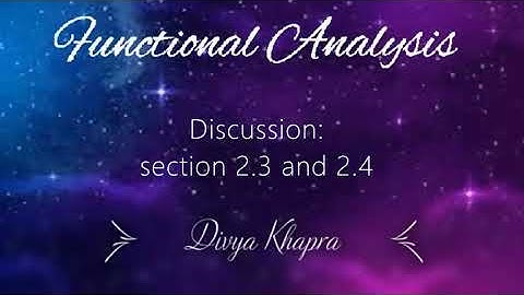 Questions Discussion: Section 2.3 and 2.4 |  E.Kreyszig