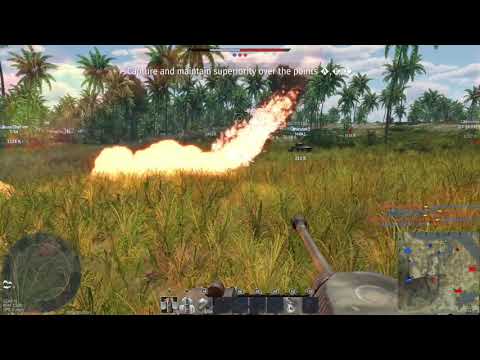 Shooting down another plane with a tank - War Thunder