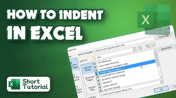How to indent in excel 2024 | Initial Solution