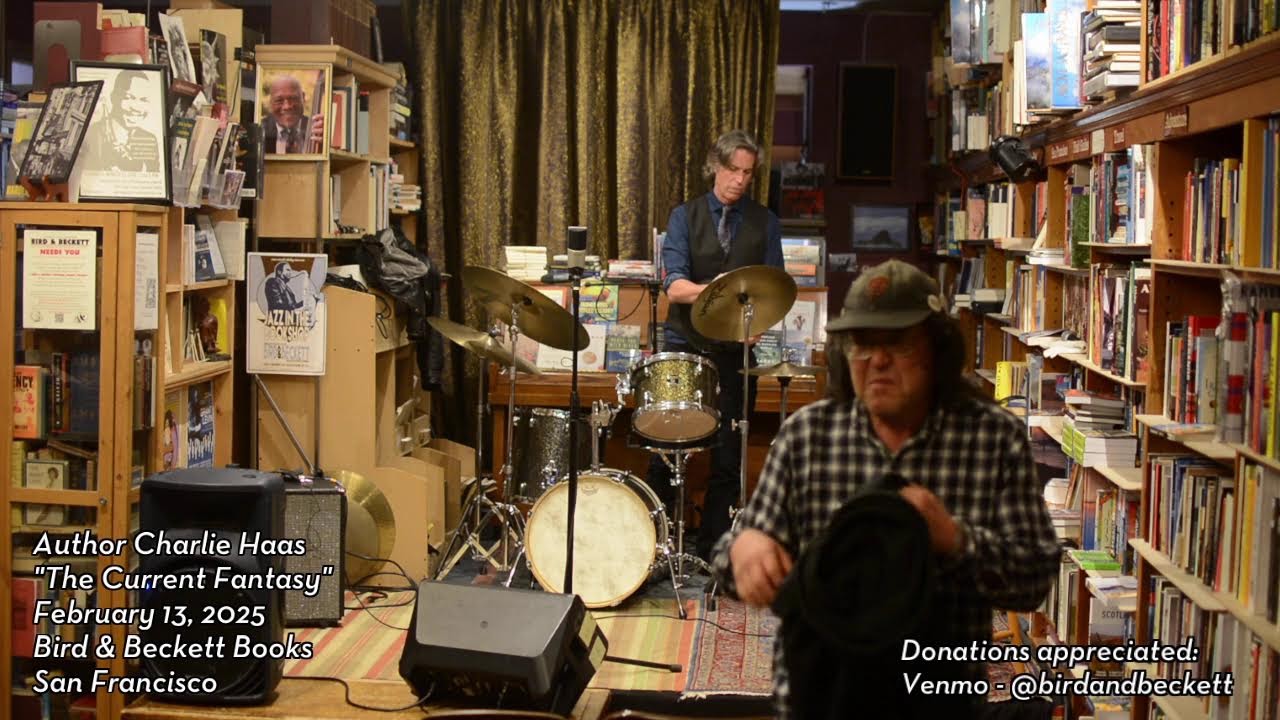 Charlie Haas author event: "The Current Fantasy"