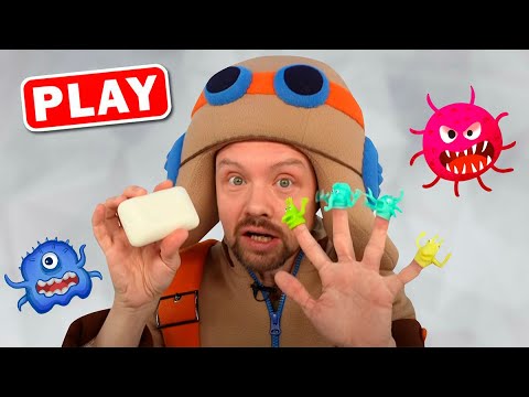 KyKyPlay - Как важно мыть руки - Микробы VS Мыло - Поиграйка