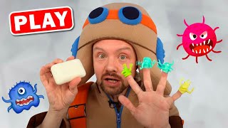 KyKyPlay - Как важно мыть руки - Микробы VS Мыло - Поиграйка