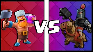 Lumberjack vs Dark Prince - Duel - Clash Royale