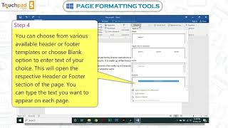 Class 5 - Ch 3 - Advanced Features of Word 2016