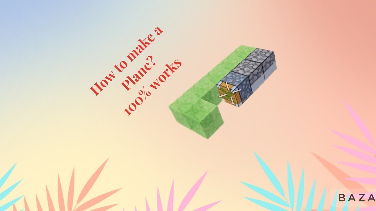 How To Make A Working Plane 100 Works In Multicraft ultramulticraft how-to-make-a-working-plane-100-works-in-multicraft-ultramulticraft