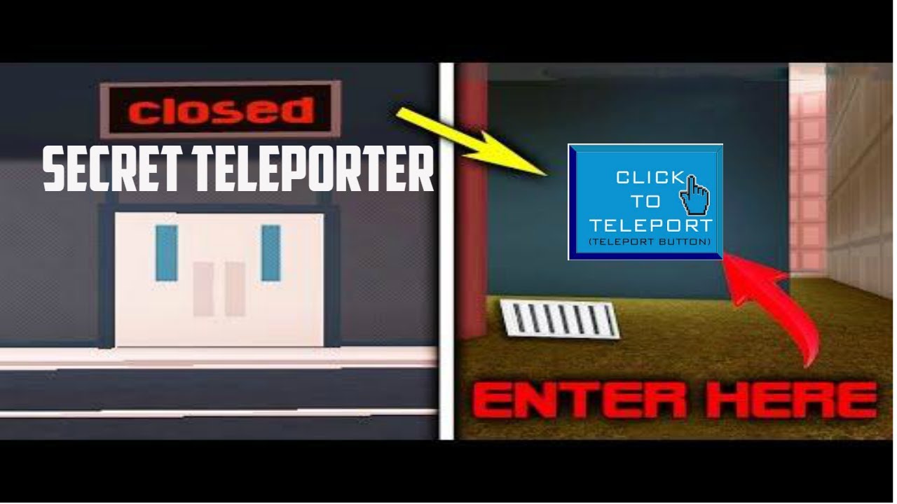 SECRET ROBLOX JAILBREAK TELEPORTER(READ DESC) - YouTube