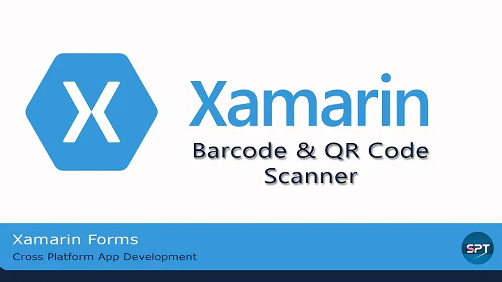 Barcode and QR Code scanner in Xamarin Forms-Xamarin Forms in Hindi