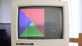 Tandy 1000 Graphics Programming: Drawing Lines on TGA