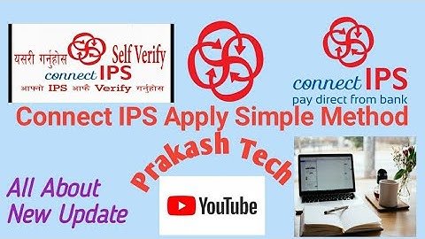 How to Create Connent IPS Account 2023 | Connect IPS Self Verify Banck Account | Make IPS Connect ID