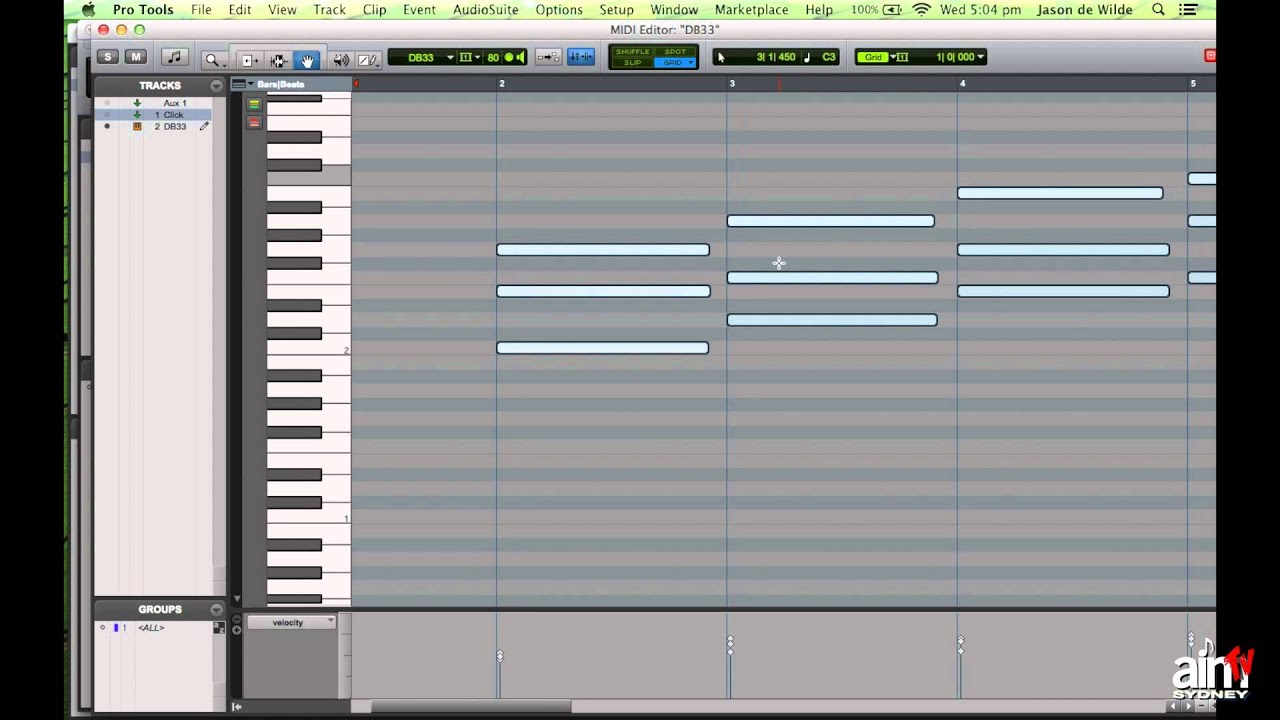 How to record midi in pro tools 11