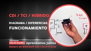 CDI / TCI / HÍBRIDO / Diagrama / Funcionamiento - YouTube