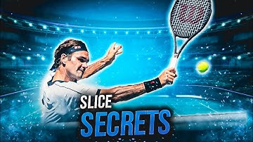 Tennis: 3 Secrets To Improve Your Slice