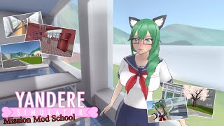 Yandere Simulator | Mission Mod School by Cranberry Candy +DL