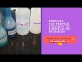 prepara tus liquidos para la limpieza de tu casa