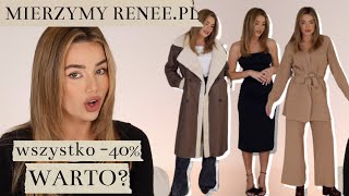 Mierzymy ciuchy i buty z Renee.pl - WARTO?