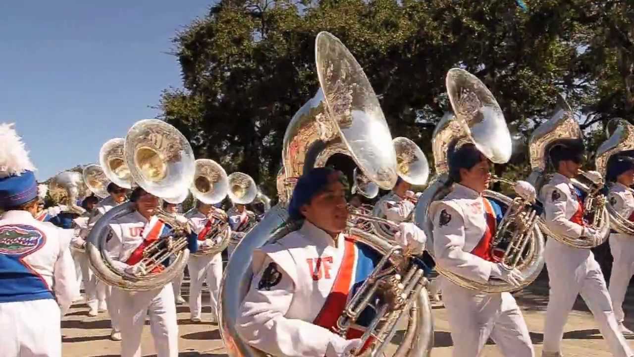University of Florida Marching Band at UF Gameday YouTube