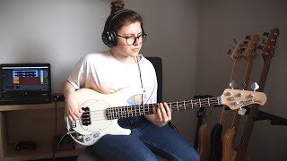 Teddy Swims - My Bad (Bass Cover) juliaplaysgroove