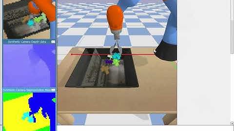 KukaDiverseObjectGrasping-v0 PyBullet Gym environment