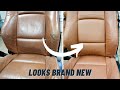 How to Repair DAMAGED BMW Leather Seats!!!