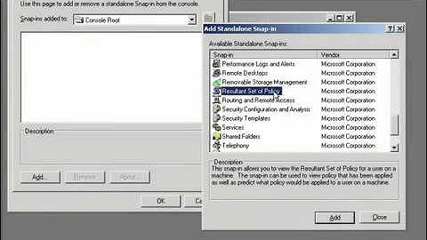 37 Resultant Set of Policy RSOP wmv