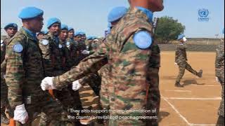 Download lagu 850 Indian peacekeepers based in Jonglei & Greater Pibor receive UN medals for contributing to peace