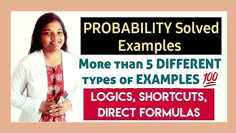 Probability Aptitude Tricks | Questions and solutions on balls, coins for competitive exams examples