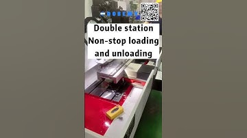Auto CNC cutting machine 1m double station