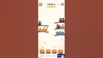 BIRD SORT 2. COLOR PUZZLE LEVEL 3.  #kidsfun  #kids #kidgames