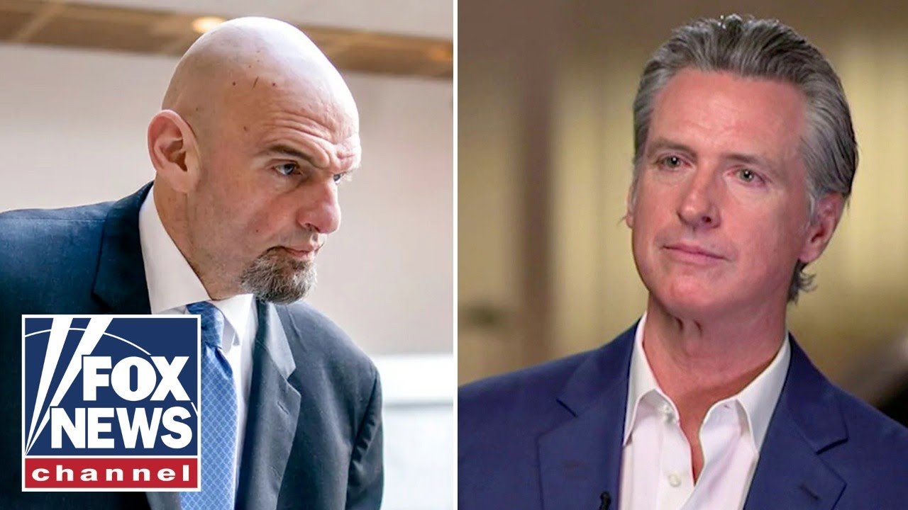 Fetterman goes after Newsom: ‘Doesn’t have the guts’