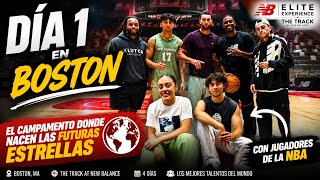 Asi es el campamento de New Balance con FUTURAS ESTRELLAS de la NBA Dia 1 en Boston