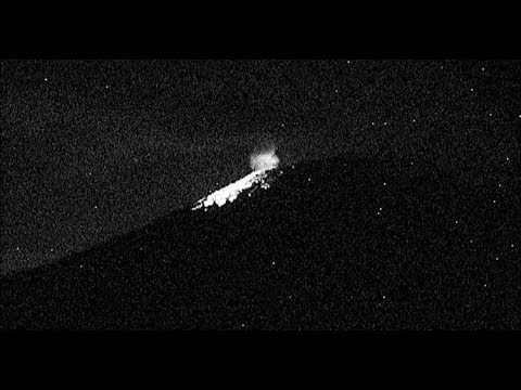 Live Volcano Stream w/ Real Time Earthquake Map: POPOCATEPETL LIVE ISS