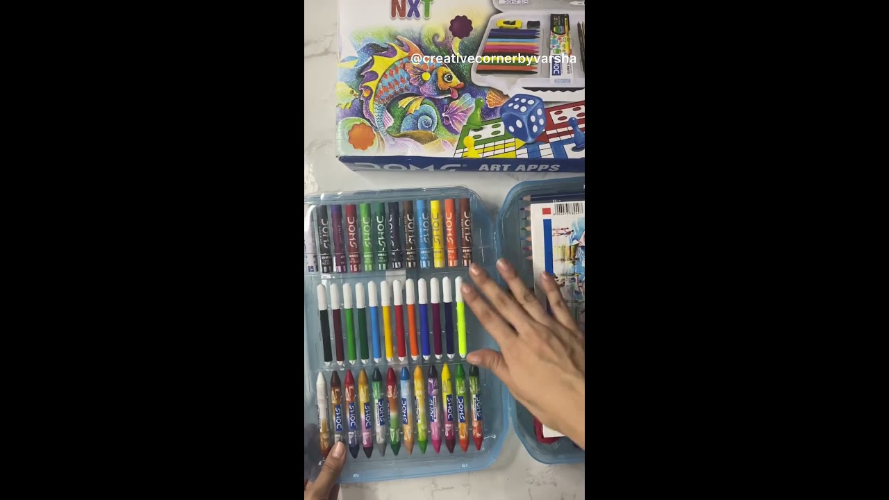 Unboxing Doms Kit Art Apps Nxt Gifting Set