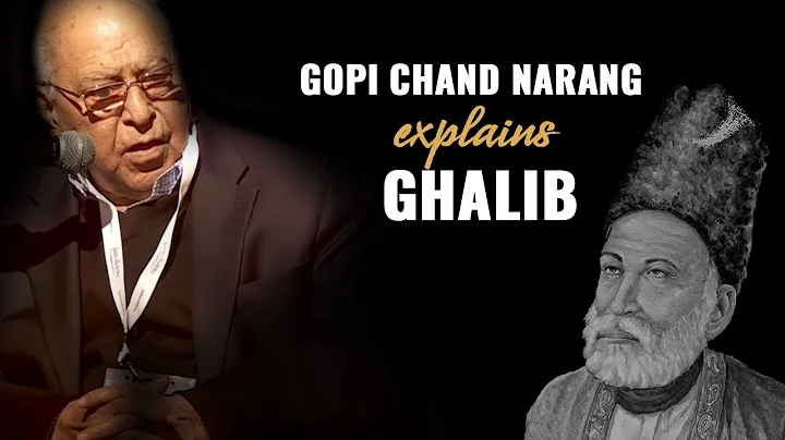 Gopi Chand Narang Explains Ghalib | Jashn-e-Rekhta