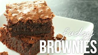 Homemade Fudgy Brownies!! How to Make Fudge Brownie Recipe by Crouton Crackerjacks 459,369 views 6 years ago 4 minutes, 49 seconds