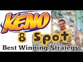 8spot keno winning strategy returns multiple jackpots playing 4card keno  easy to do