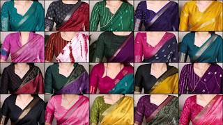 👌😍Crepe Silk Saree Blouse Front Neck Designs| Latest Blouse Design Patterns For Crepe Silk Sarees❤️| 👌😍Crepe Silk Saree Blouse Front Neck Designs| Latest Blouse Design Patterns For Crepe Silk Sarees❤️|