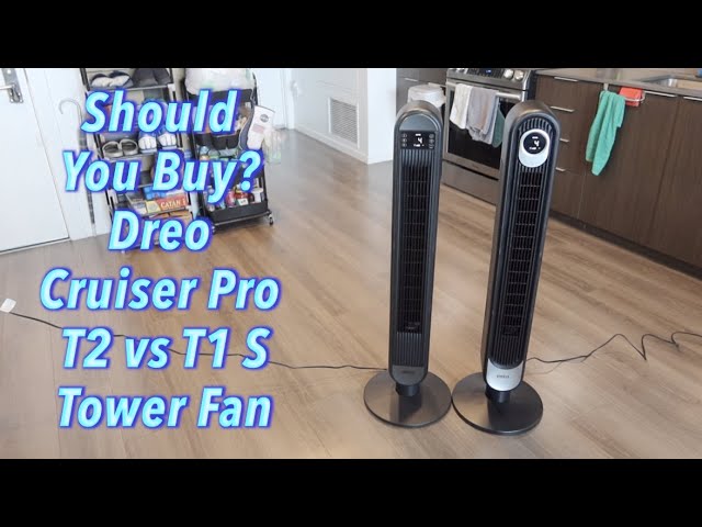 Dreo Cruiser Pro T2 42 Tower Fan - YouTube
