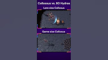 Incinerating battle on scale, one Collosus vs. 80 Hydras #starcraft #starcraft2 #sc2 #rts #blizzard