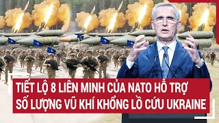 Điểm nóng thế giới: Tiết lộ 8 liên minh của NATO hỗ trợ số lượng vũ khí khổng lồ cứu Ukraine