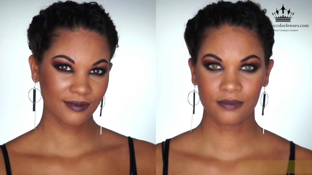 Green color lenses Obsession Paris Perfection Pear - Mycolorlenses.com