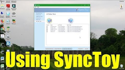 Computer Tech - Using SyncToy to Automatically Sync or Copy Files